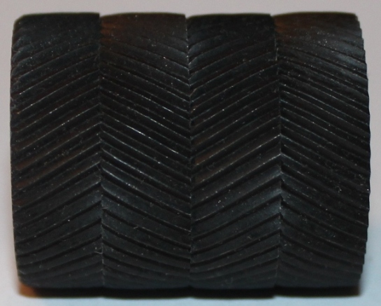 Ролик левый и правый для накатки сетчатого рифления 26х8х8 шаг 1,5мм (Россия)